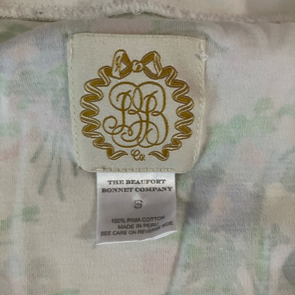 TBBC Poppy’s Porch Ready Romper Grove Park Garden Beaufort Bonnet Small - Picture 5 of 10